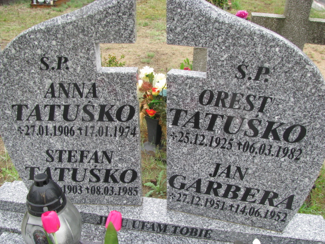 Orest Tatuśko 1925 Gmina Nowa Sól / Kiełcz - Grobonet - Wyszukiwarka osób pochowanych