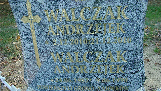 Grób Andrzej Walczak