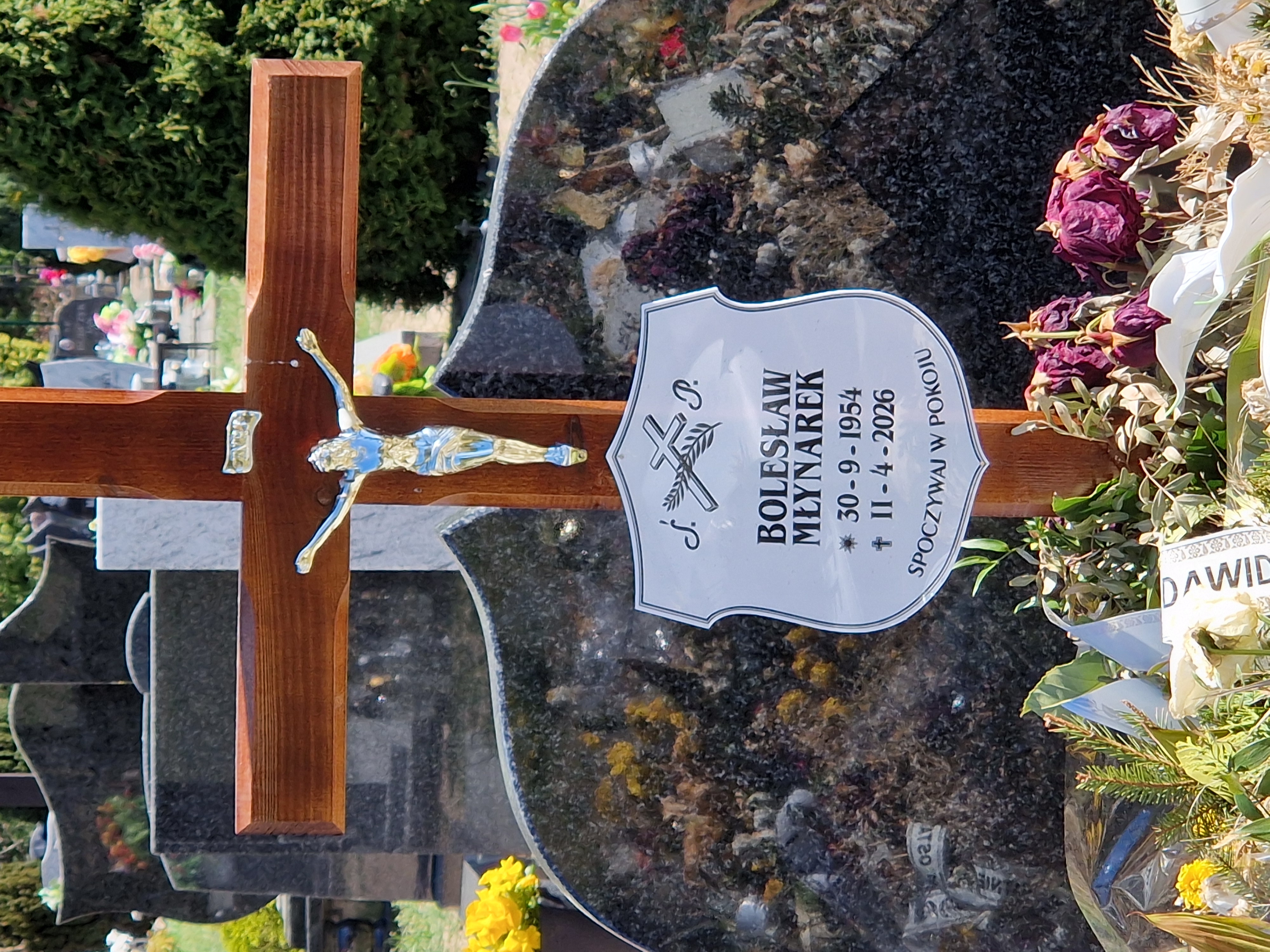 Grób Bolesław Młynarek