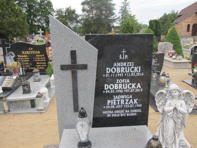 Andrzej Dobrucki 1945 Gmina Nowa Sól / Kiełcz - Grobonet - Wyszukiwarka osób pochowanych