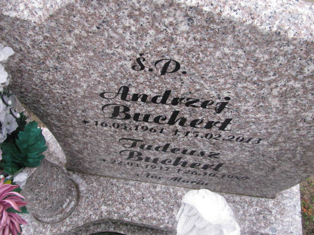 Andrzej Buchert 1961 Gmina Nowa Sól / Kiełcz - Grobonet - Wyszukiwarka osób pochowanych