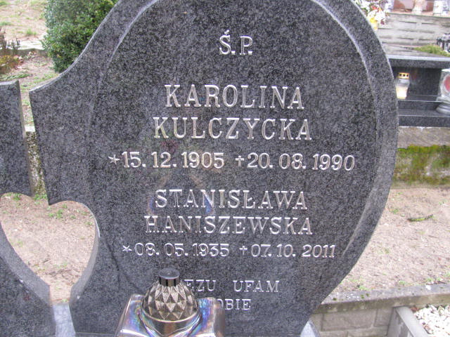 Karolina Kulczycka  1905 Gmina Nowa Sól / Kiełcz - Grobonet - Wyszukiwarka osób pochowanych