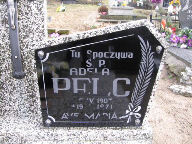 Adela Pelc  1907 Gmina Nowa Sól / Kiełcz - Grobonet - Wyszukiwarka osób pochowanych