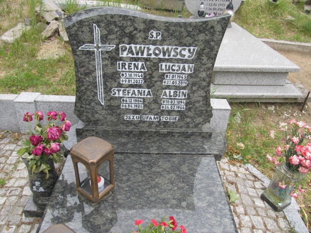 Lucjan Pawłowski 1945 Gmina Nowa Sól / Kiełcz - Grobonet - Wyszukiwarka osób pochowanych