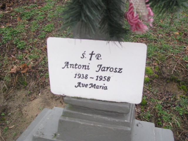 Antoni Jarosz  1937 Gmina Nowa Sól / Kiełcz - Grobonet - Wyszukiwarka osób pochowanych